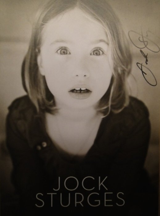 For fans of American photographer Jock Sturges: the invitation card for the...