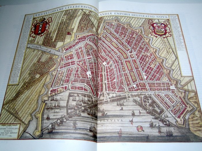 Niederlande, Faksimile - Holland, Westfriesland und Utrecht; Joan Blaeu - Toonneel der Steden van Holland, Westvriesland, Utrecht - 1621-1650