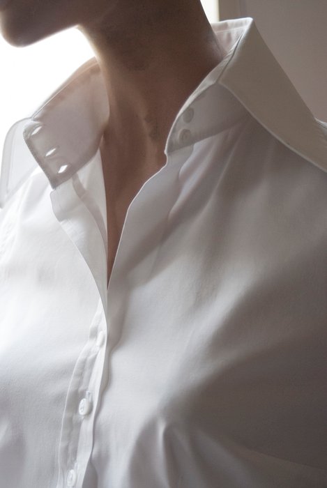 Fonkelnieuw Getailleerde witte blouse merk Vittorio Marchesi - Catawiki ZX-28