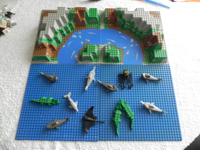 Lego grondplaat rivier