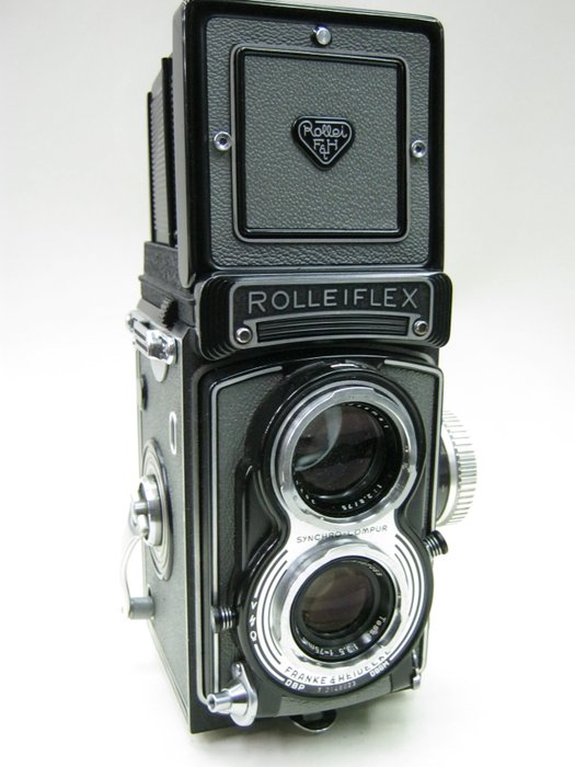 ROLLEIFLEX T 3.5/75 Zeiss Tessar ( Grey ) approx. 1958 6X6 - Catawiki