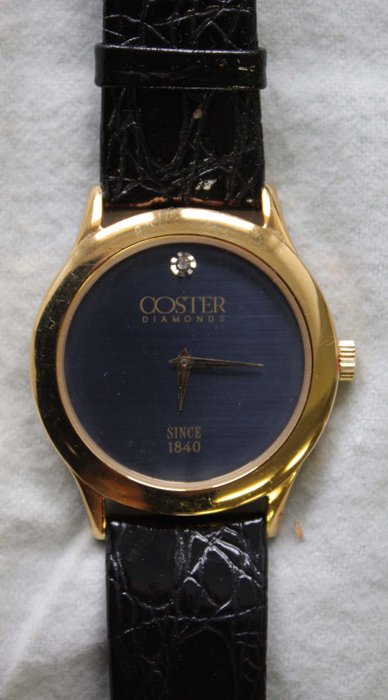 Coster Diamonds - Armbanduhr - 80er Jahre