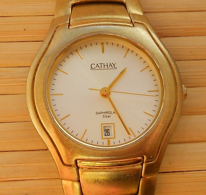 CATHAY SWISS--Analogue quartz ladies wrist watch years '90