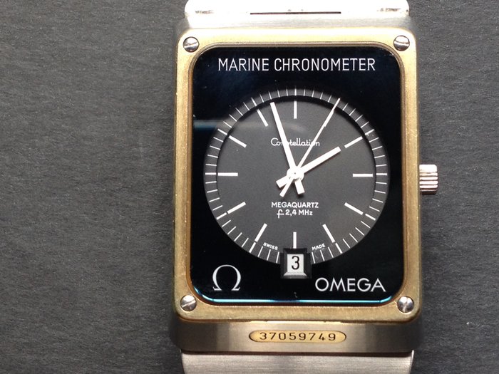 omega marine chronometer megaquartz