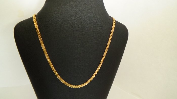 21 kt gold necklace. Catawiki