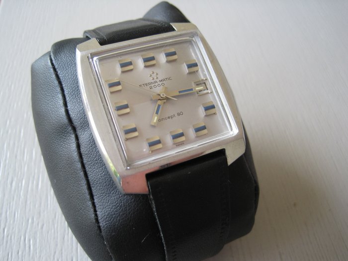 Eterna-Matic 2000 Concept 80 - men's wrist watch - ca 1975
