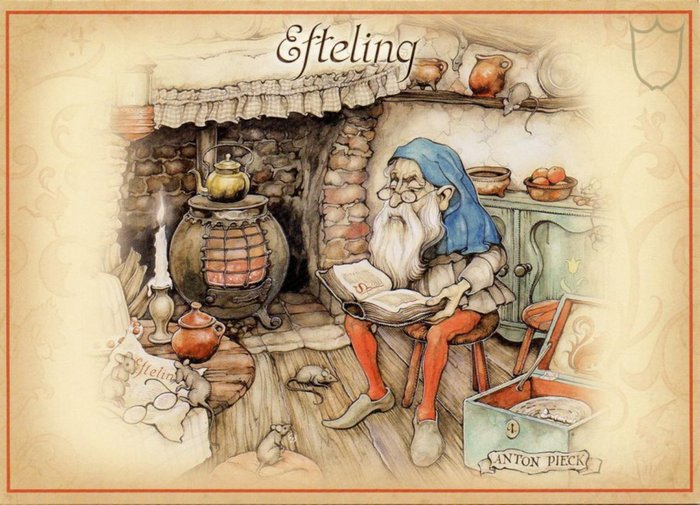 Efteling 160x - magical holidays greeting cards