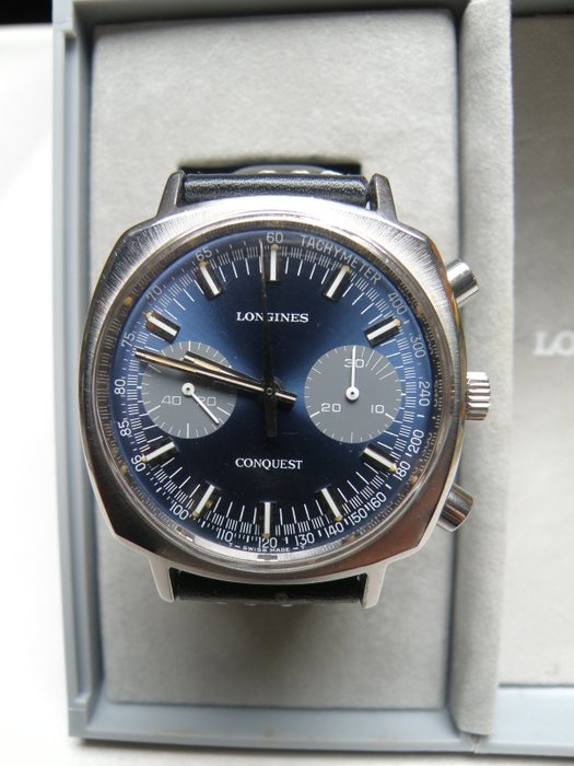 Longines Conquest Chronograph - wristwatch - 1970s