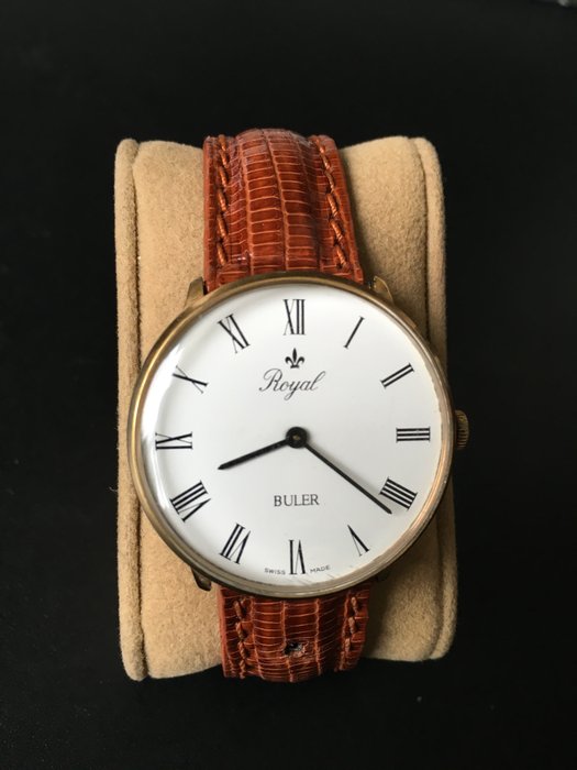 BULER Royal reloj de pulsera para caballero - comienzos 1970