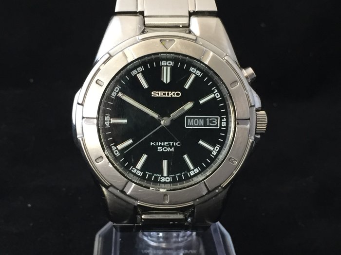 Seiko Kinetic 50m 5M63 - Wristwatch - 2003 - Catawiki