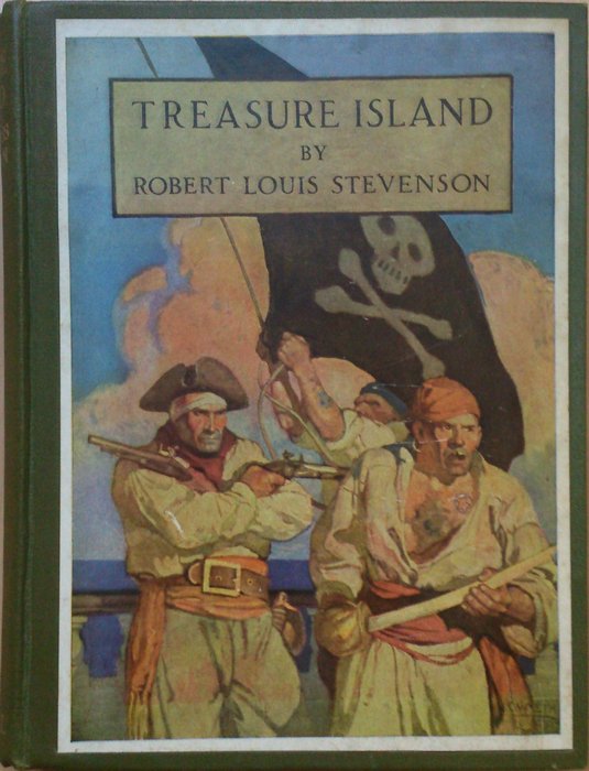 Literature; Robert Louis Stevenson - Treasure Island - 1911 - Catawiki