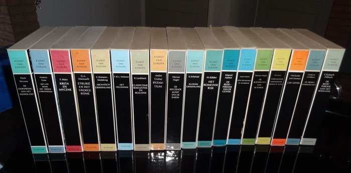Series; Kunst van Europa - 18 volumes - 1965/1971