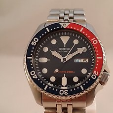 Seiko Scuba Diver's 200m Pepsi 7S26-0020 - Wristwatch - Catawiki