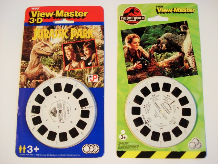 Jurassic Park The Lost World View Master Reels 1997 Unused & Sealed 
