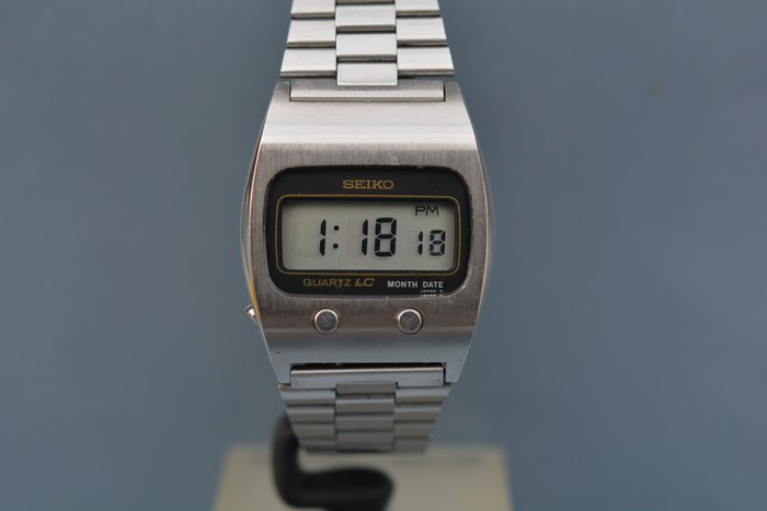 Seiko LCD vintage men's wristwatch from the 1970s - Catawiki