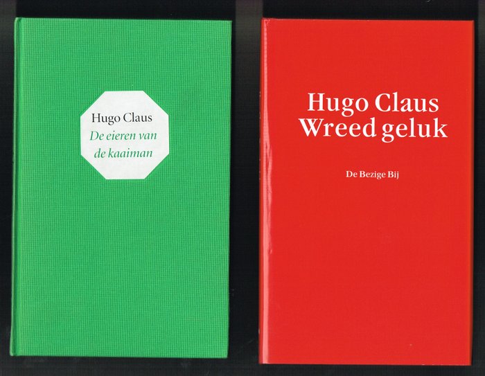 Gesigneerd; Hugo Claus - De eieren van de kaaiman & Wreed geluk - 1995/1999