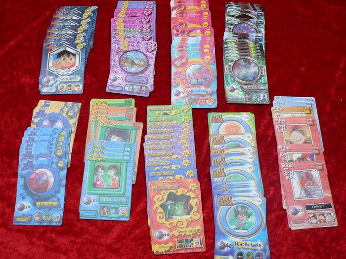 Lot van bijna 300 TV CARDS van Fox Kids