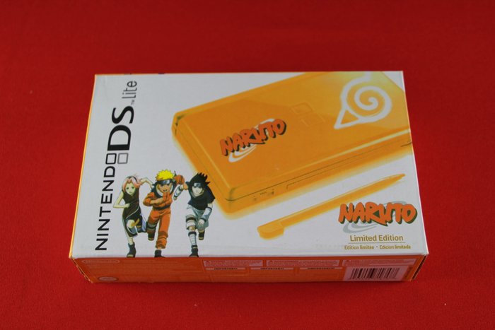 Nintendo DS Lite - Naruto Limited Edition complete in box
