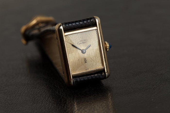 Cartier Tank Must de Cartier – wrist watch – vintage ...