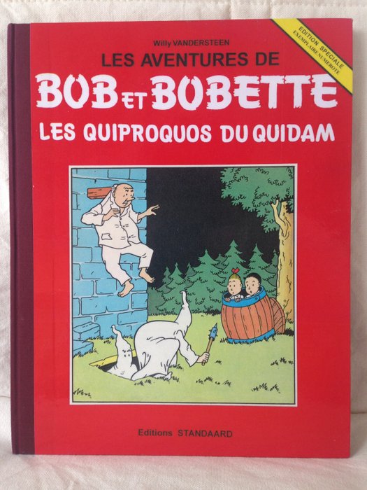 Bob et Bobette - Les Quiproquos Du Quidam + La Dame En Noir - Catawiki