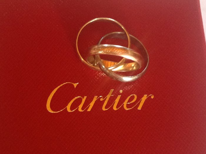 cartier logo gold