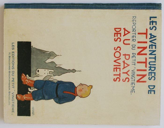 Tintin 1 -  Tintin au pays des soviets - Zwart-wit - hc - 1e druk - (1930)
