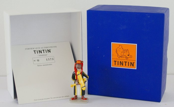 Tintin - figurine Moulinsart 46915 - Abdallah - The Red Sea - Catawiki