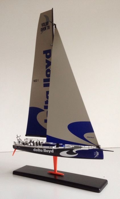 volvo ocean race model sailboat