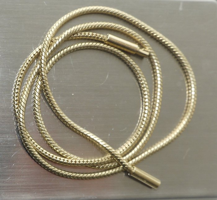 11.17-gram 14-karat gold necklace - Catawiki