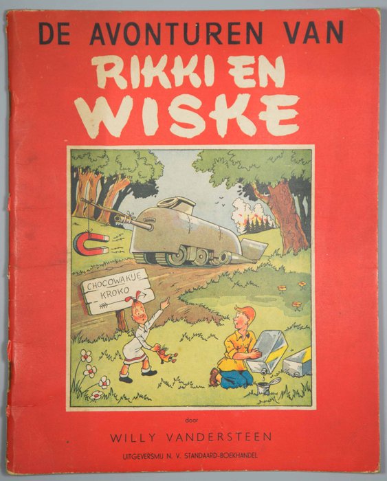 Rikki en Wiske - sc - 1e druk - (1946)