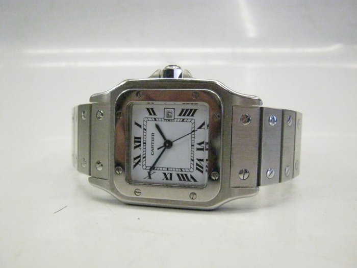 CARTIER SANTOS - men's wristwatch 