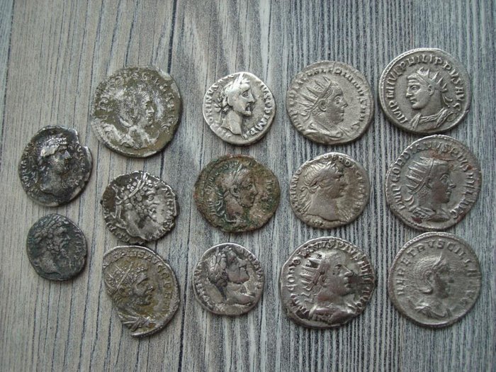 Roman Empire - 30 silver Roman Coins - Catawiki