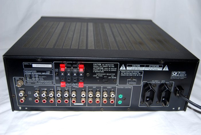 Kenwood A-83 Stereo Integrated Amplifier 65 Watt - Catawiki