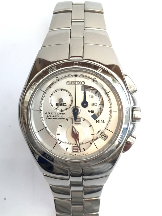 Seiko Arctura Kinetic Chronograph -- Men's wrist watch -- - Catawiki