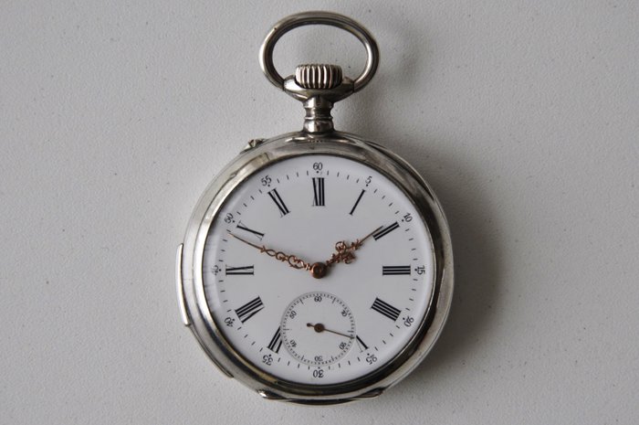 REPETITION ASTRA Brevet  - Pocket watch, repeated striking every 15 min.  - approx. 1900s