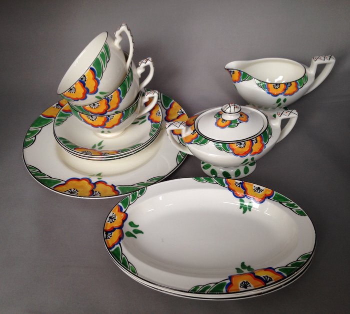 Goede Crown Ducal Ware - Art Deco tableware 1739 - Catawiki HF-61