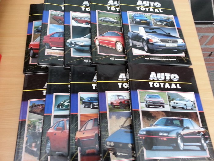Boeken; Auto totaal - 25 boeken ( complete serie ) Alle automerken van de wereld - Uitgave 1984-1991