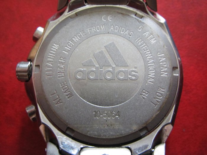 adidas titanium watch