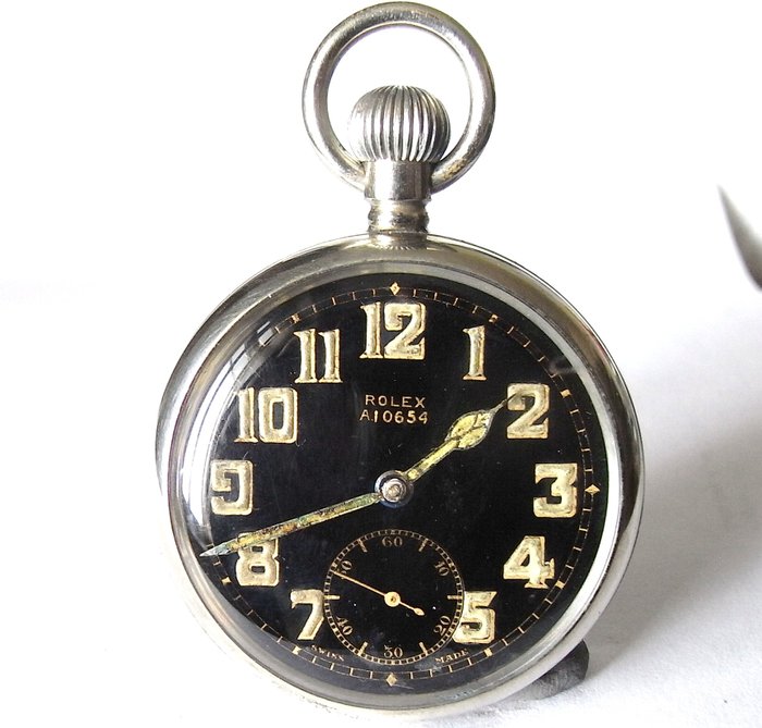 rolex military pocket watch for sale