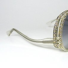 Occhiali da sole VINTAGE Loris AZZARO S28 C1 Sunglasses woman Lunettes femme 