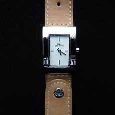 Lacoste 6200L ladies' wristwatch, worn 