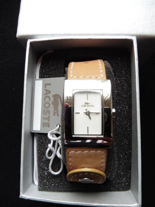 Lacoste 6200L ladies' wristwatch, worn 