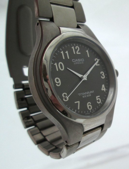 Voordracht Terugroepen Stoutmoedig Casio Lineage Titanium - men's wristwatch - Catawiki