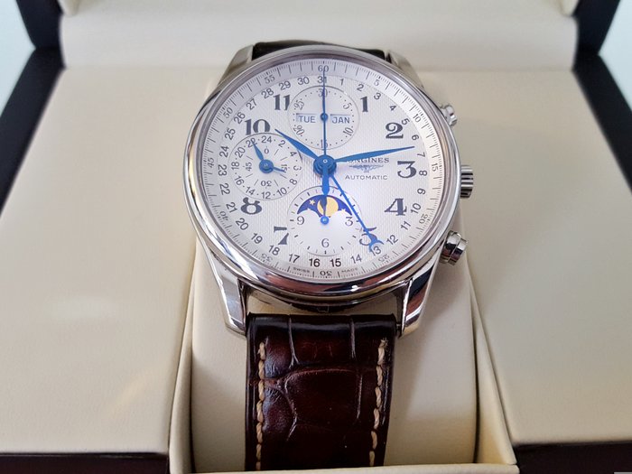 Longines Master Collection Moonphase - men's wristwatch - 2007 - Catawiki