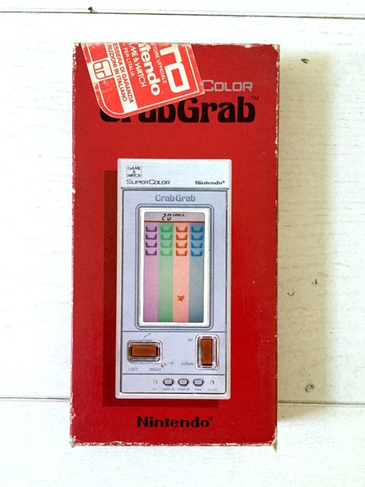 Nintendo Game & Watch UD-202 Crab Grab (1984) Boxed and - Catawiki