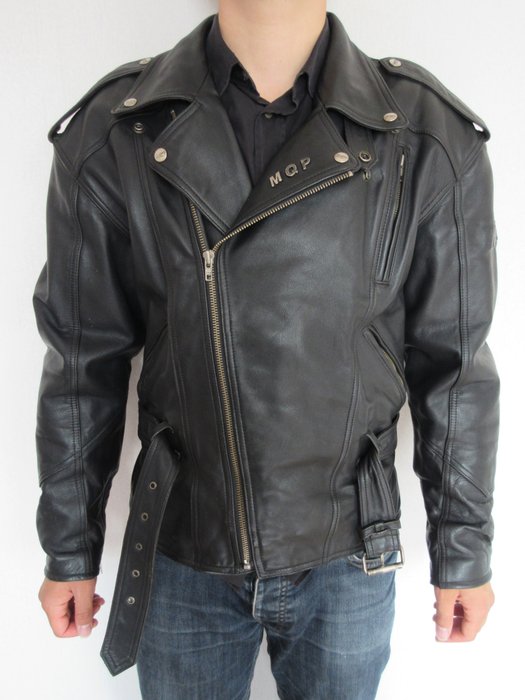 MQP - Vintage leather motor jacket - Catawiki