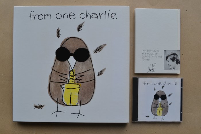 Deluxe Box - CD and Book - Charlie Watts - From one Charlie / Ode to a Highflying Bird