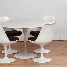 Uitgelezene Eero Saarinen door Knoll - Tulip tafel & 4 stoelen - Catawiki GI-27