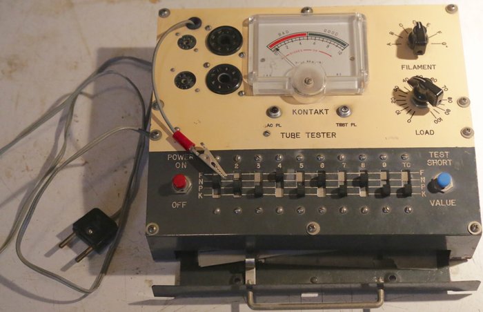 Kontakt TC-2 tube tester 1965