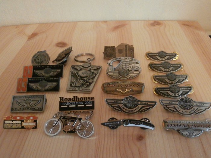 Harley Davidson 100th Anniversary Pins